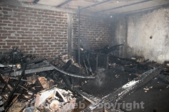 Incendio alla chiesa sconsacrata di via Faul