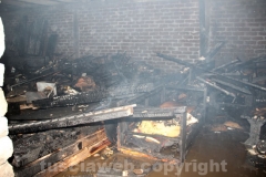 Incendio alla chiesa sconsacrata di via Faul
