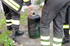 Incendio alla chiesa sconsacrata di via Faul