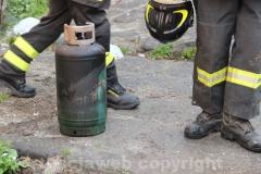 Incendio alla chiesa sconsacrata di via Faul