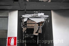 L\'incendio alla palestra Gymnica