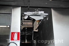 L\'incendio alla palestra Gymnica