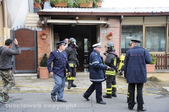 Incendio alla pizzeria \"Il Ladrone\"