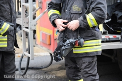 Incendio alla pizzeria \"Il Ladrone\"