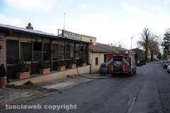 Incendio alla pizzeria "Il Ladrone"