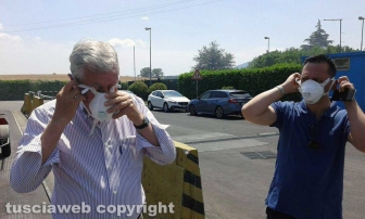 Incendio all'impianto di Casale Bussi - Michelini e De Dominicis