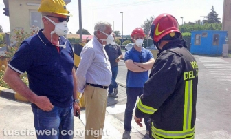 Incendio all'impianto di Casale Bussi - Michelini e Mazzola