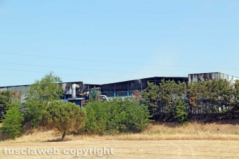 Incendio all'impianto di Casale Bussi - Il sopralluogo del sindaco