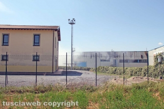 Incendio all'impianto di Casale Bussi - Il sopralluogo del sindaco