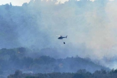 Le immagini dell\'incendio di Gradoli nelle foto di Marco Equitani