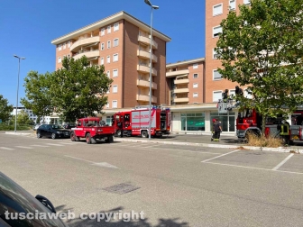 Incendio in appartamento