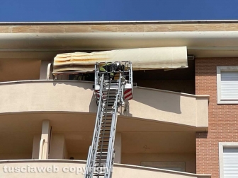 Incendio in appartamento