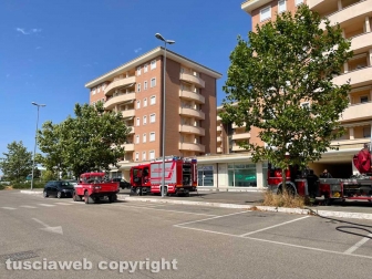 Incendio in appartamento