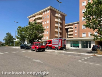 Incendio in appartamento