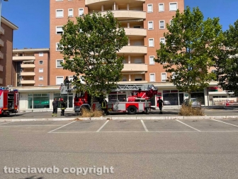 Incendio in appartamento
