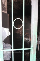 La casa andata a fuoco