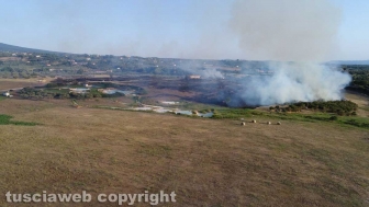 Incendio in località le Masse