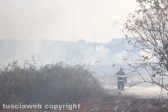 Incendio in località le Masse