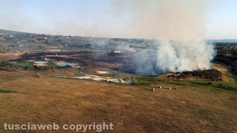 Incendio in località le Masse