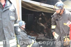 L\'officina incendiata