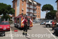 L\'officina incendiata