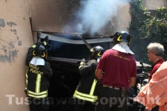 L\'officina incendiata