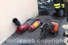 L\'officina incendiata