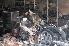 L\'officina incendiata