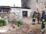 Incendio in strada Valore