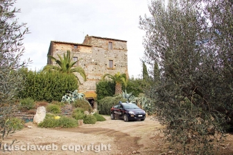 Incendio in strada Valore