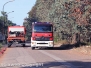 Incendio in via Edoardo Bordoni