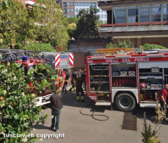 Incendio in via Garbini - Foto di Lietta Granato