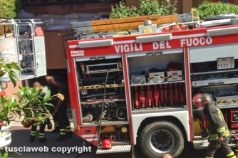 Incendio in via Garbini - Foto di Lietta Granato