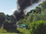 Incendio sulla Palanzana