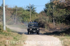 Incendio a ridosso dell\'ospedale