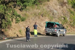 Incendio a ridosso dell\'ospedale