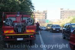 Il traffico sulla Sammartinese