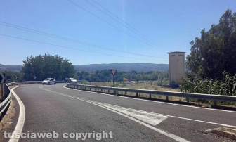 Incendio sulla Superstrada