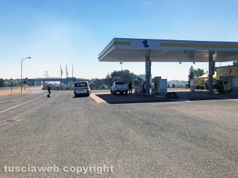 Incendio sulla Superstrada
