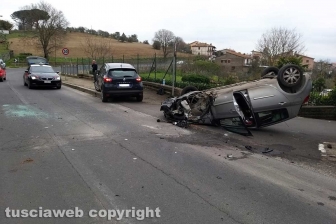 Montefiascone - L'incidente a Zepponami