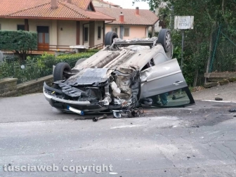 Montefiascone - L'incidente a Zepponami