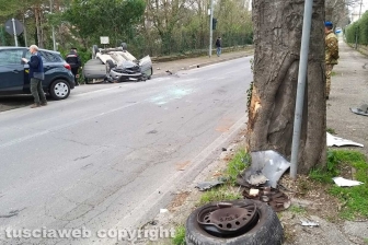 Montefiascone - L'incidente a Zepponami