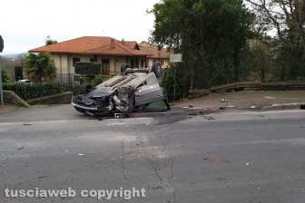 Montefiascone - L'incidente a Zepponami