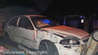 Montefiascone - Incidente, due feriti
