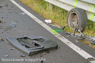 Montalto di Castro - L'incidente in strada Dogana