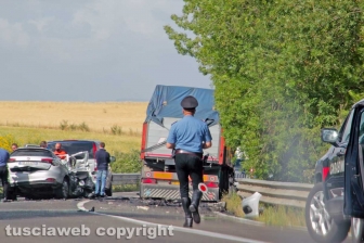Montalto di Castro - L'incidente in strada Dogana