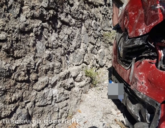 Viterbo - Incidente su strada Madonnina