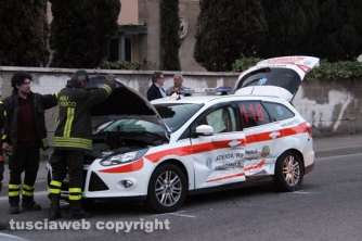 Viterbo - Incidente in via Diaz