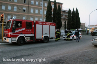 Viterbo - Incidente in via Diaz