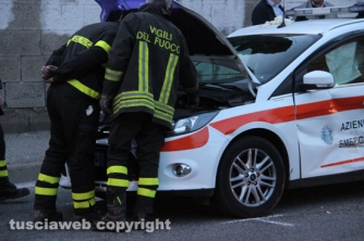 Viterbo - Incidente in via Diaz